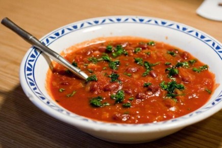 Как легко приготовить постный томатный суп для всей семьи