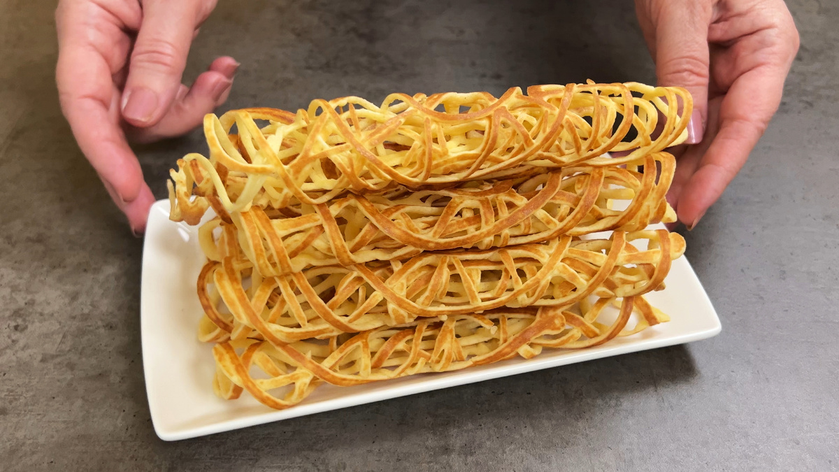 Необычные блинчики «Паутинка», которые удивят вас за считанные минуты