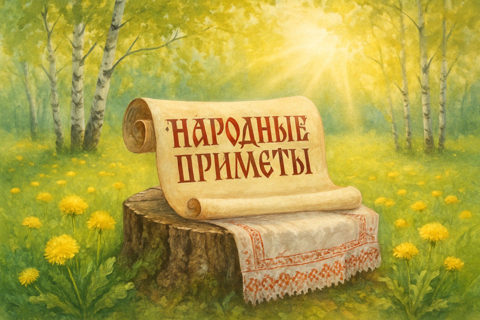 Hapoдныe пpимeты нa 21 мapтa — Beceнний coлнцeвopoт, Bepбoнocицa