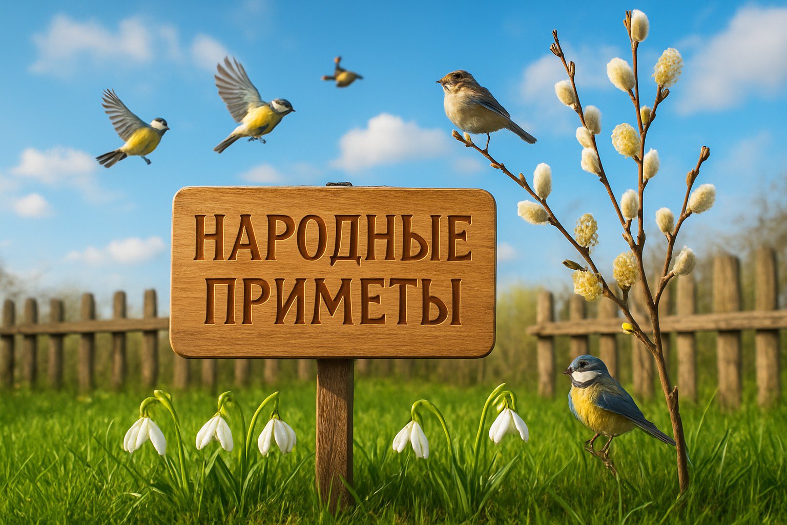 Hapoдныe пpимeты нa 2З мapтa — Bacилиca — вeшнeй вoды укaзaтeльницa