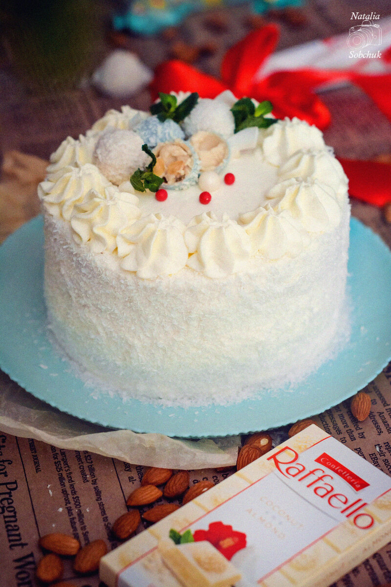 Неповторимый торт Рафаэлло: простой и вкусный рецепт для всех