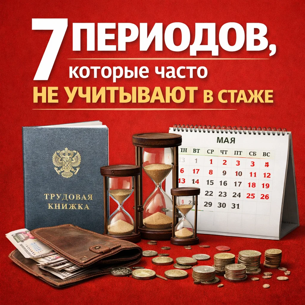 Скрытые годы стажа: как незамеченные периоды влияют на пенсию