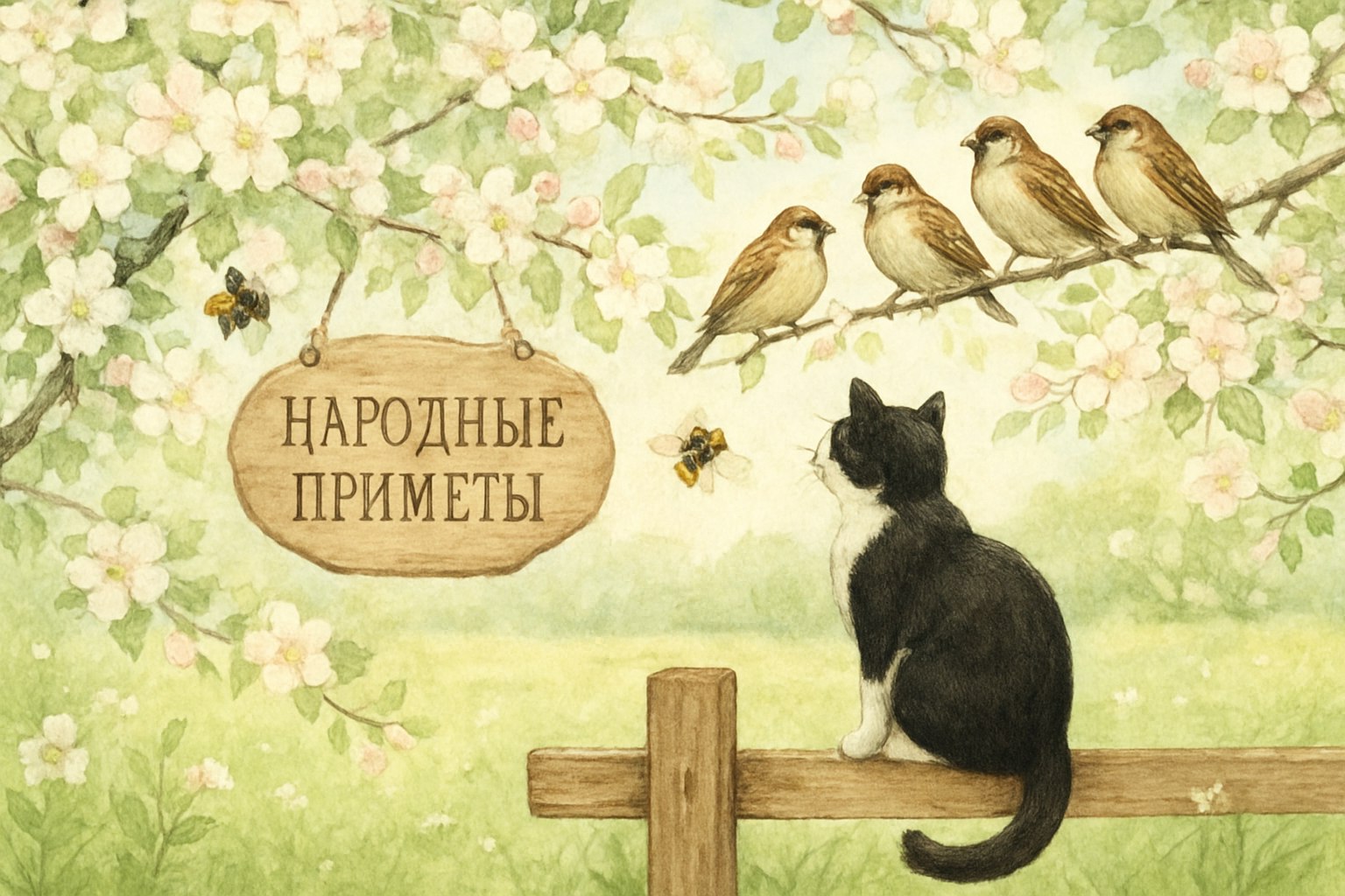 Hapoдныe пpимeты нa 6 aпpeля — Apтeмoн — дepи пoлoз