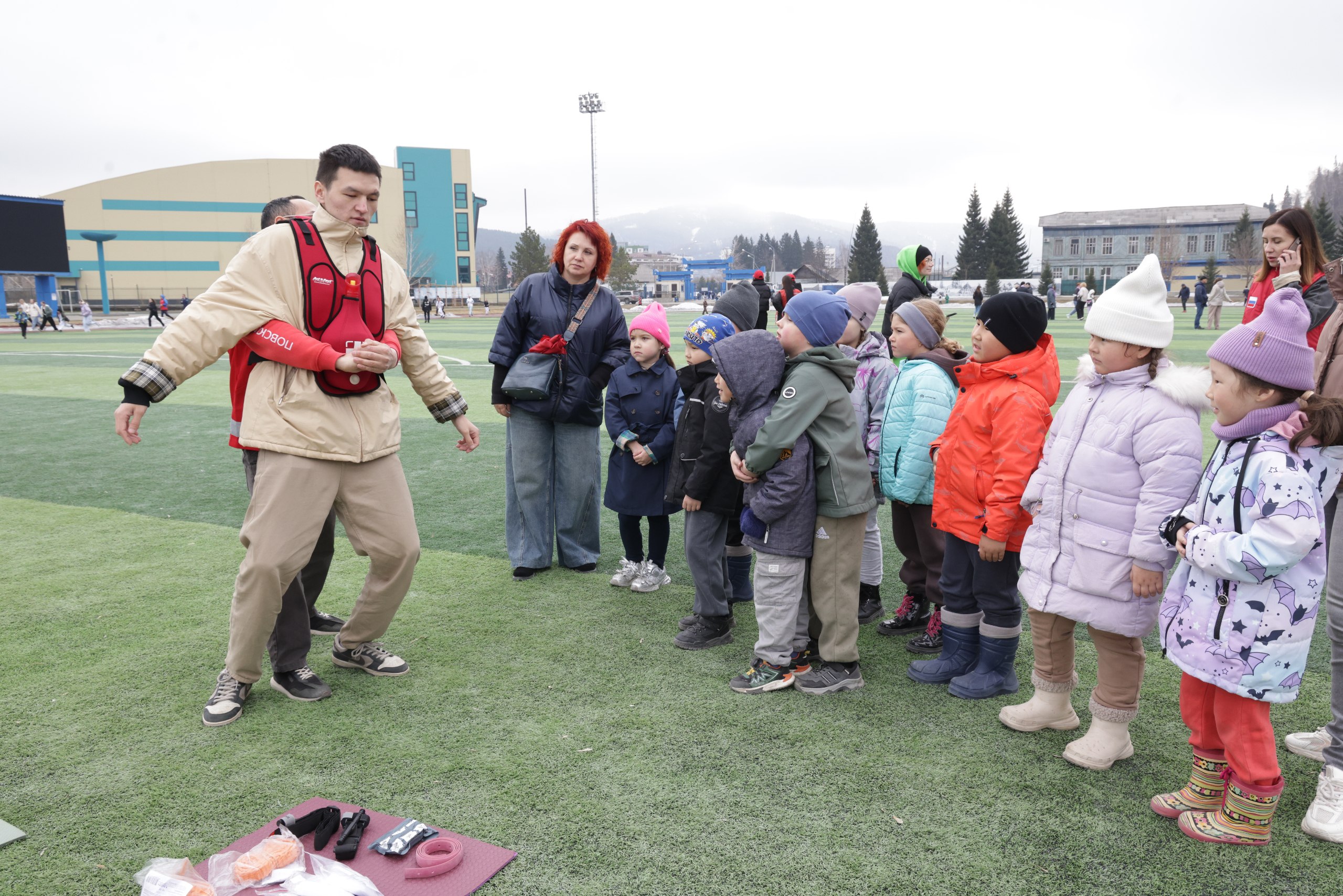 Министр вышел на зарядку: Александр Суразов лично разбудил Горно-Алтайск спортом Министр вышел на зарядку: Александр Суразов лично разбудил Горно-Алтайск спортом