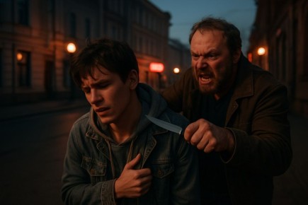 Утренний кошмар на Ленина: нетрезвый мужчина напал с ножом на школьника