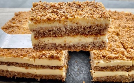 Итальянский кремовый торт