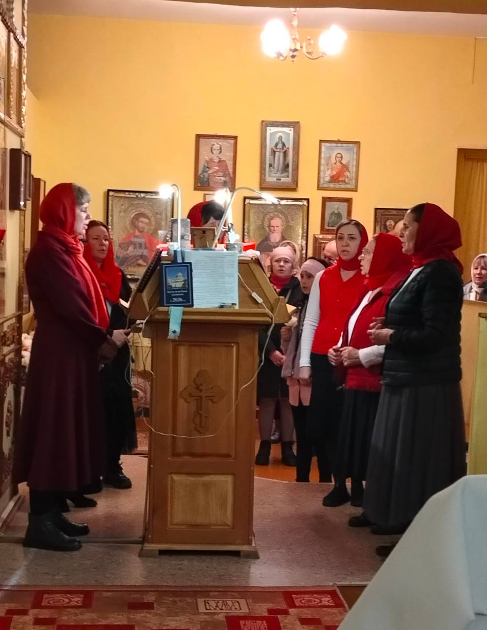 В ночь с 11 на 12 апреля 2026 года, в праздник Светлого Христова Воскресения, в храме Сошествия Святого Духа (с. Майма) были совершены торжественные Пасхальные богослужения В ночь с 11 на 12 апреля 2026 года, в праздник Светлого Христова Воскресения, в храме Сошествия Святого Духа (с. Майма) были совершены торжественные Пасхальные богослужения