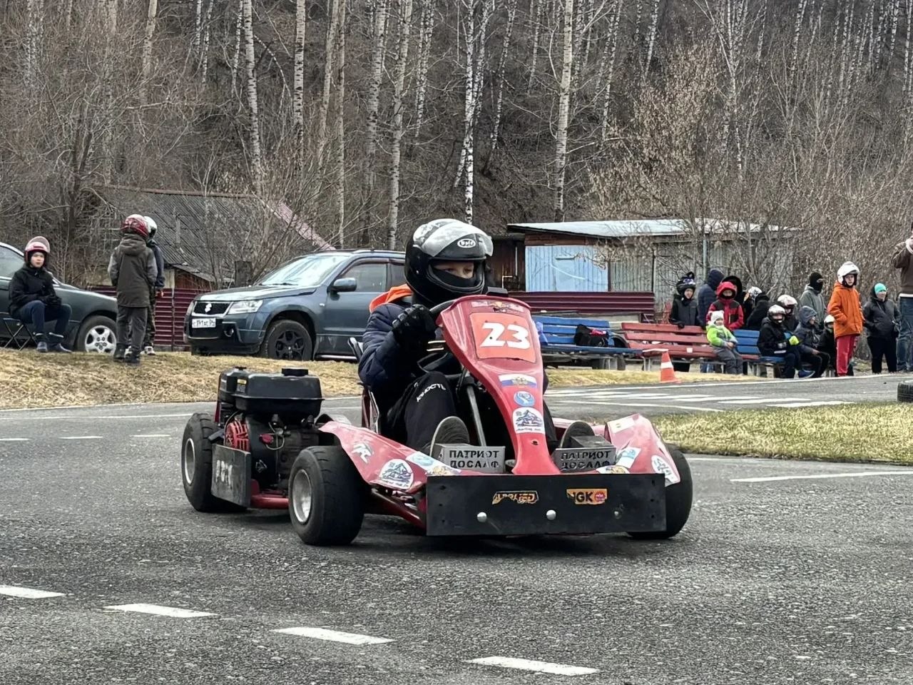 Республиканские соревнования по картингу прошли на территории лагеря «Космос» в Горно-Алтайске