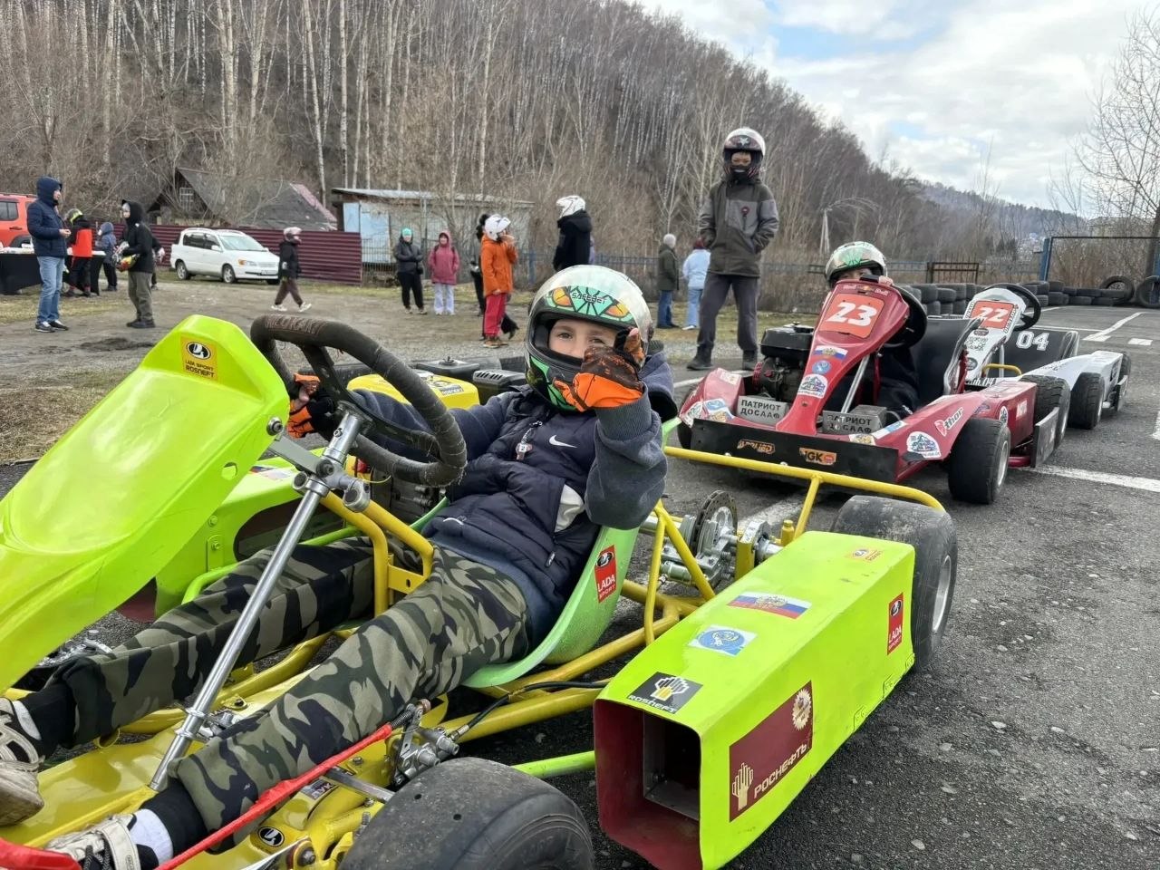Республиканские соревнования по картингу прошли на территории лагеря «Космос» в Горно-Алтайске Республиканские соревнования по картингу прошли на территории лагеря «Космос» в Горно-Алтайске