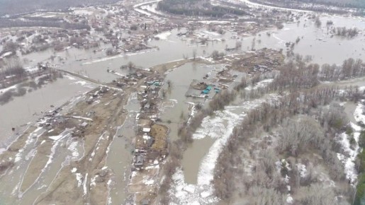 Паводки сильно затопили Тальменский район Алтайского края