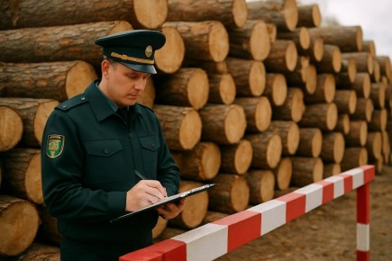 Алтайская таможня пресекла контрабанду леса на 700+ тыс