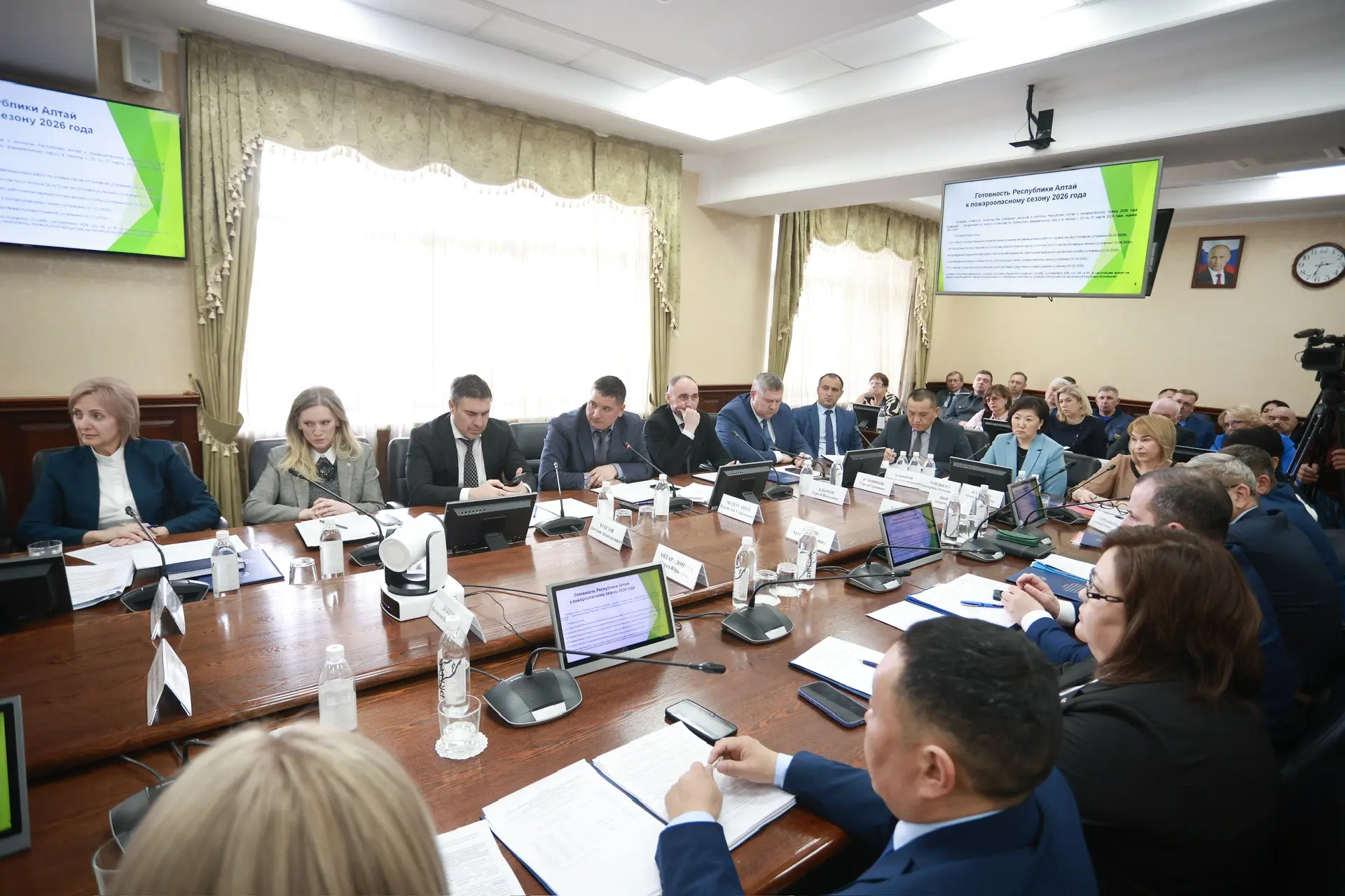 Андрей Турчак: На комиссии по чрезвычайным ситуациям рассмотрели готовность к пожароопасному периоду и весеннему паводку Андрей Турчак: На комиссии по чрезвычайным ситуациям рассмотрели готовность к пожароопасному периоду и весеннему паводку