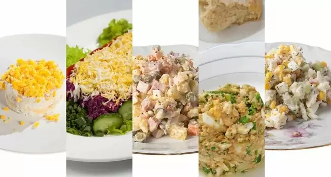 Новогодние салаты: Вкусные реликвии советской эпохи