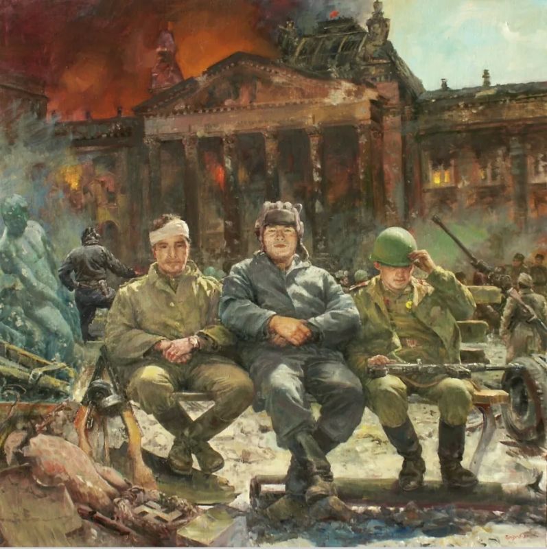 #поэтическоеутро. ***. Трудный путь до самого Берлина