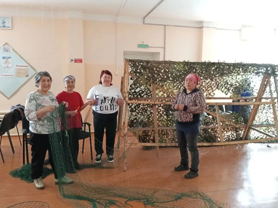 Хочется рассказать про женщин Шебалинского района, которые не покладая рук реально помогают нашим бойцам