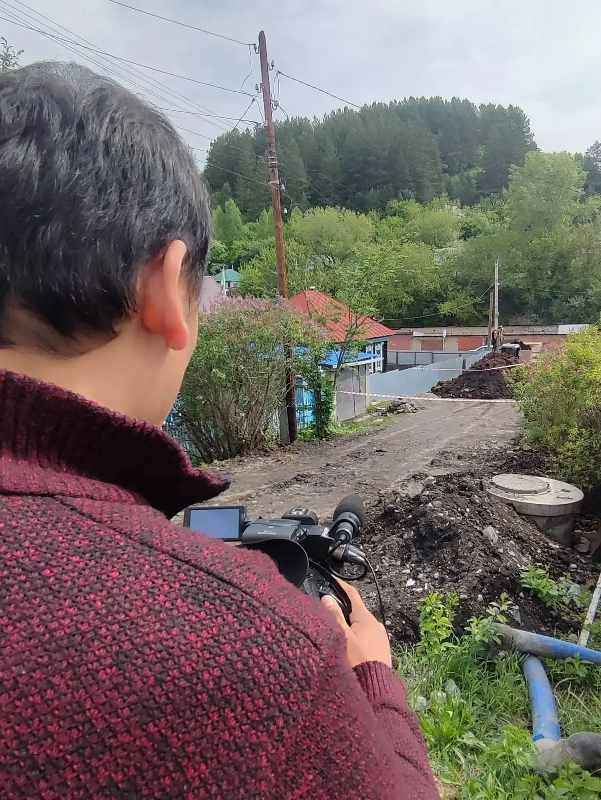В Горно-Алтайске по улице Огородной идут работы по строительству водопровода В Горно-Алтайске по улице Огородной идут работы по строительству водопровода