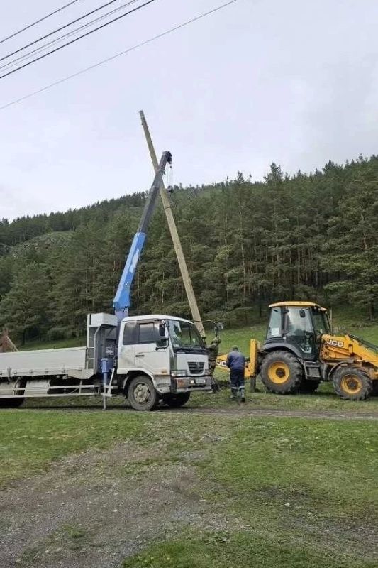 В результате вмешательства прокуратуры Чемальского района домовладение гражданина подключено к электросетям