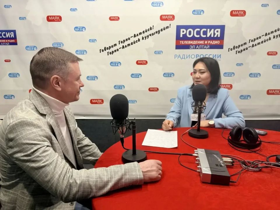 В эфире «Радио России. Горно-Алтайск», рубрика «Званый гость»