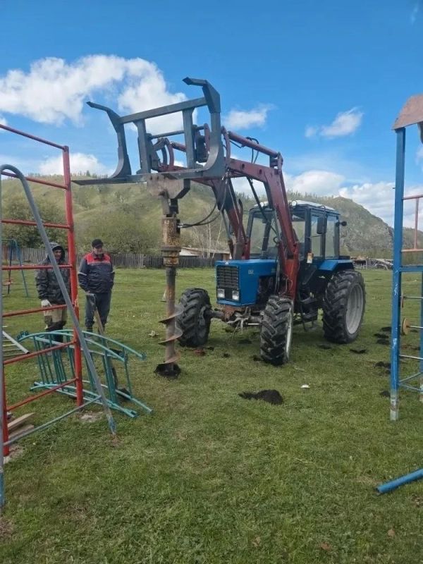 Партия Рядом: В Шебалино появится современная игровая зона