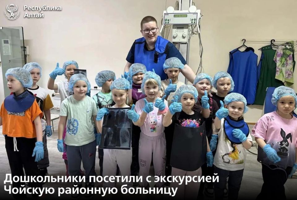 Воспитанники детского сада «Сказка» Чойского района посетили с экскурсией районную больницу