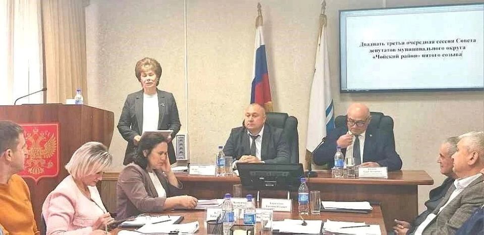 Состоялась очередная сессии Чойского районного Совета депутатов Состоялась очередная сессии Чойского районного Совета депутатов