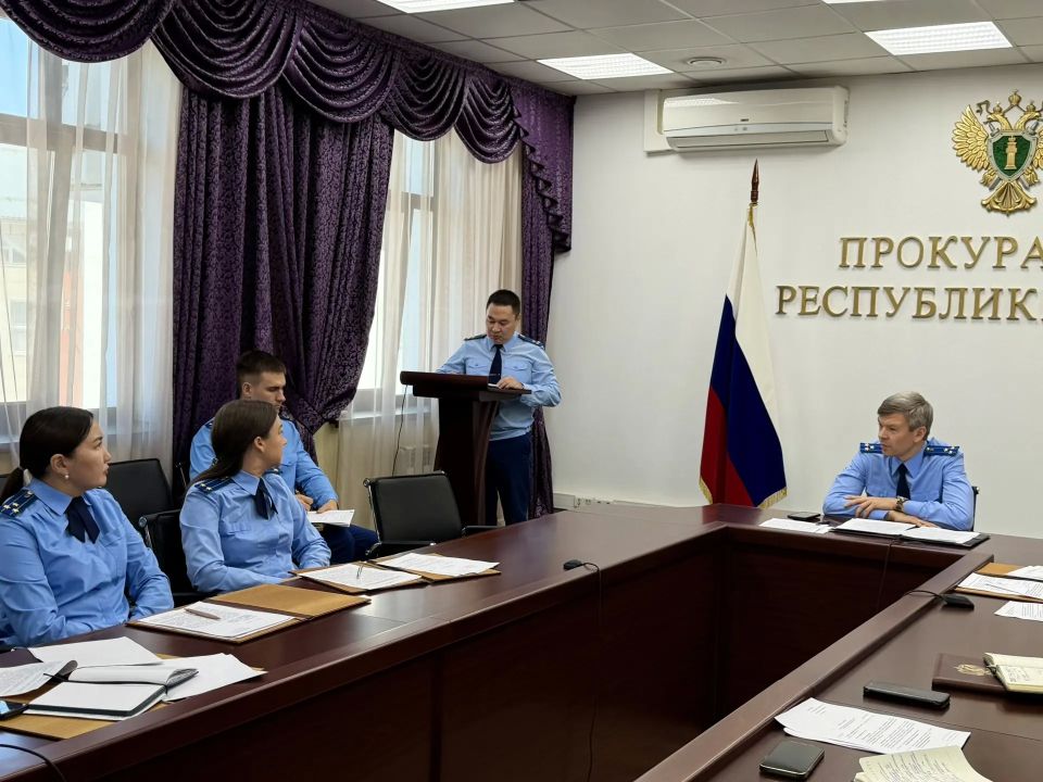 В прокуратуре Республики Алтай состоялось заседание коллегии В прокуратуре Республики Алтай состоялось заседание коллегии