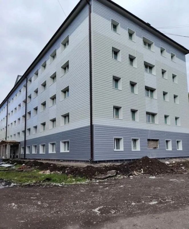 В Горно-Алтайске активно продолжается капитальный ремонт общежития политехнического колледжа имени М.З. Гнездилова