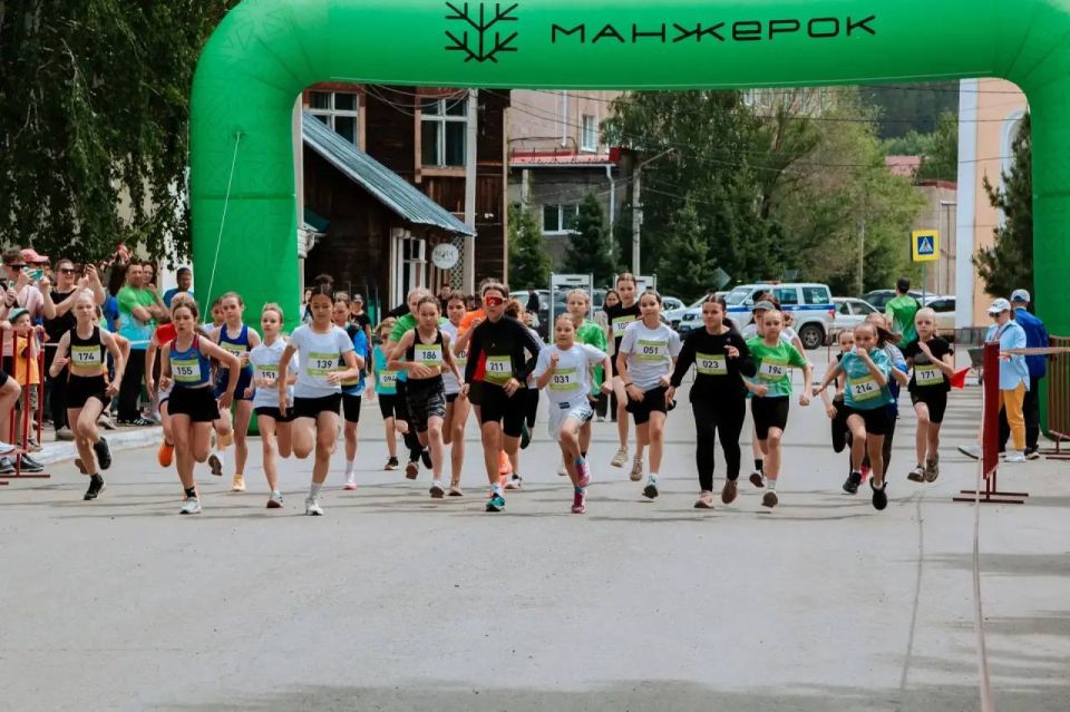 В Горно-Алтайске прошёл «Зелёный марафон»