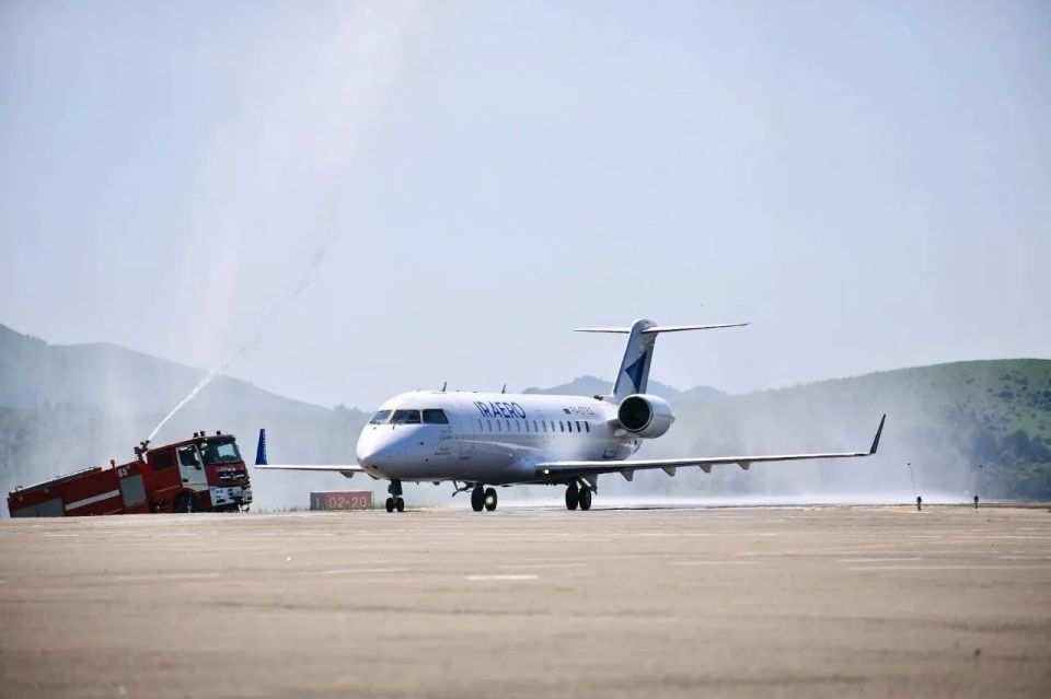 Аэропорт Горно-Алтайска открыл пятнадцатый внутренний маршрут — прямой рейс из Читы