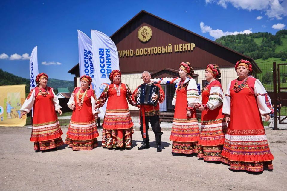 Новый культурно-досуговый центр открыли в селе Урлу-Аспак Новый культурно-досуговый центр открыли в селе Урлу-Аспак