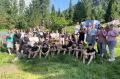 В палаточном лагере «Адамант» на Телецком озере стартовала первая смена