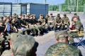 Курсанты Военного учебного центра при ГАГУ проходят учебные сборы в Новосибирске, на базе полигона НВВКУ