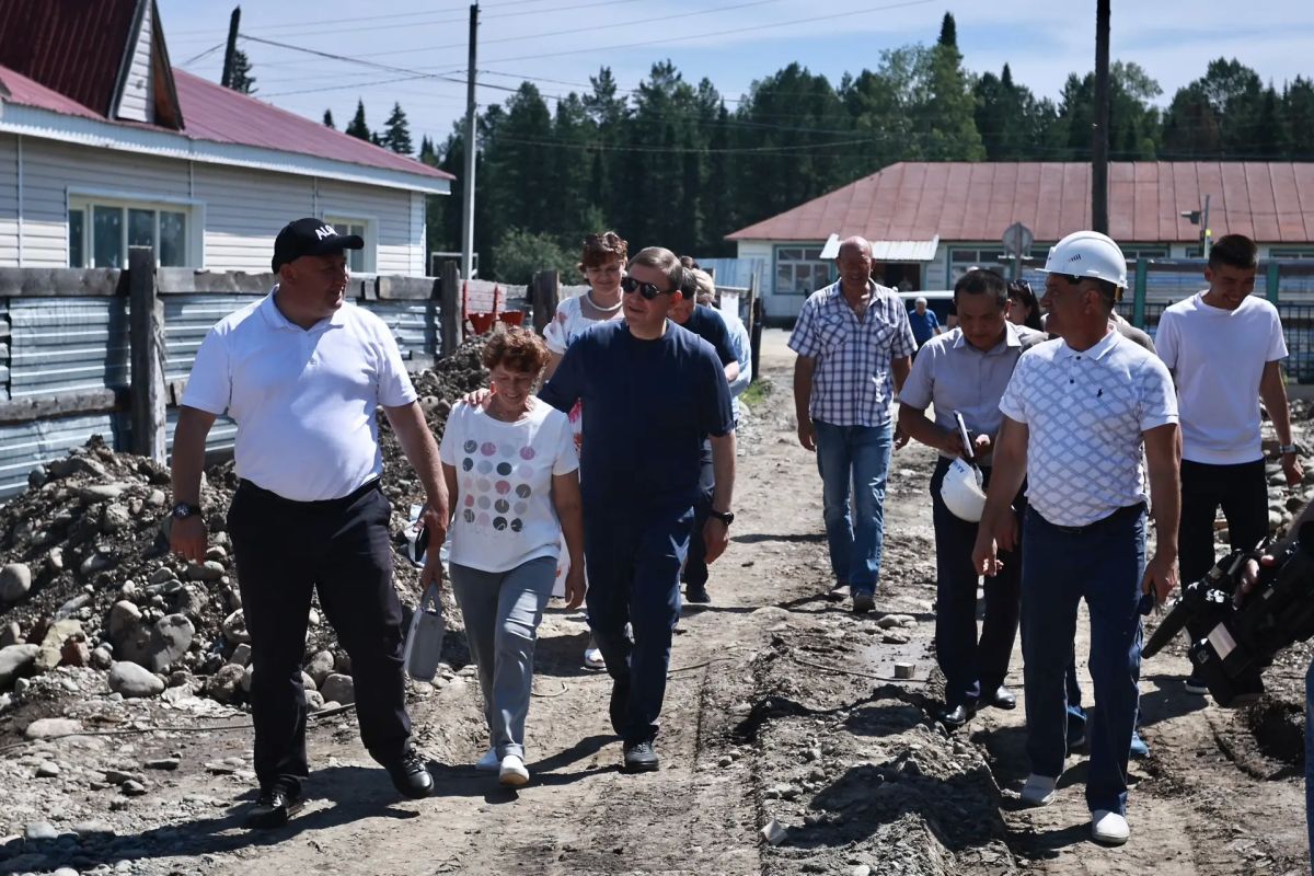 Андрей Турчак: Еще одна строительная площадка в Каракокше - новый детский сад на 100 мест
