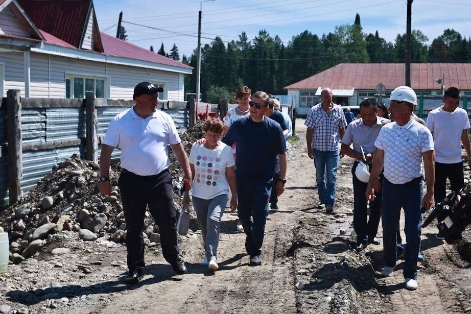 Строительство детского сада в Каракокше идет с опережением графика