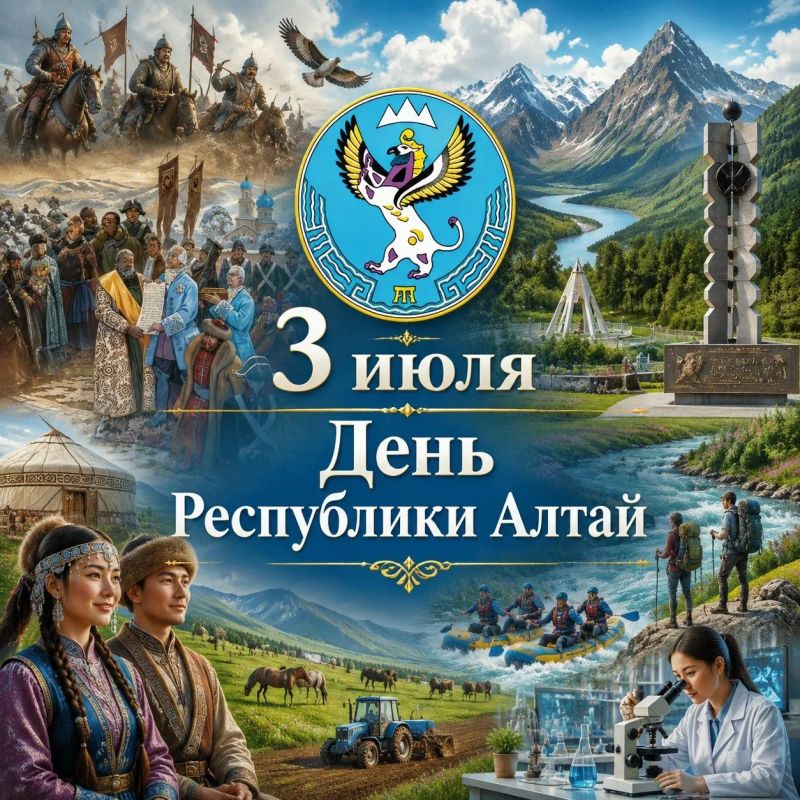 С Днём Республики Алтай, дорогие земляки!
