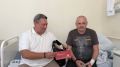 Владимир Полетаев навестил земляков в госпитале имени Бурденко