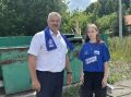 Активисты партийного проекта «Единой России» «Чистая страна» совместно с Молодой Гвардией провели мониторинг контейнерных площадок для сбора мусора в Горно Алтайске