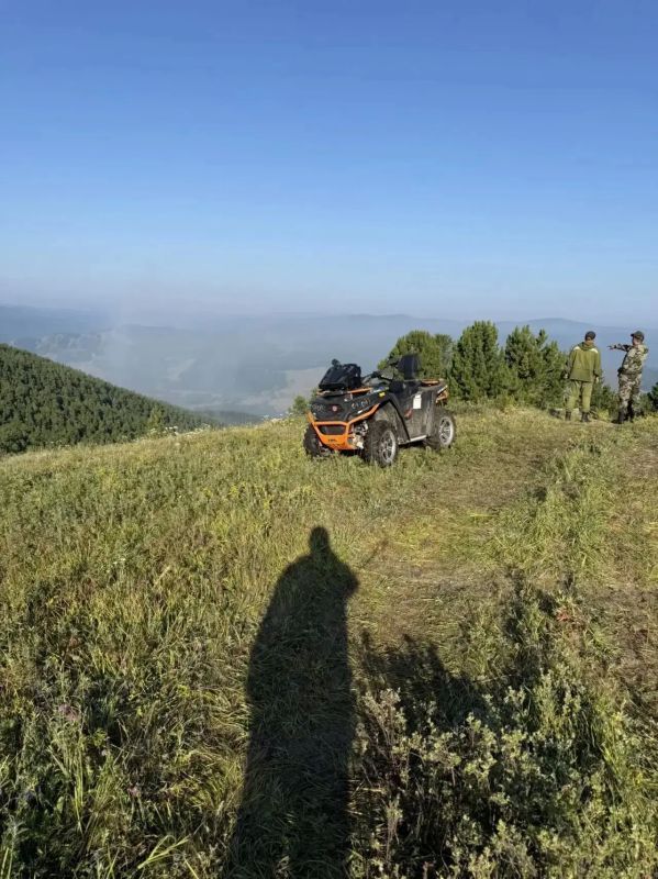 В Улаганском районе действуют два лесных пожара В Улаганском районе действуют два лесных пожара