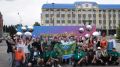 В течение двух дней в самом сердце Горно-Алтайска, на площади имени В.И. Ленина, проходила встреча делегаций из 10 районов Республики Алтай
