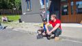 На площадке у подножия горы Тугая прошла очередная тренировка членов Роллер-клуба региональной общественной организации "Вместе"