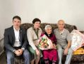 102 года исполнилось ветерану Великой Отечественной войны, труженице тыла, ветерану труда Марии Григорьевне Шаховой