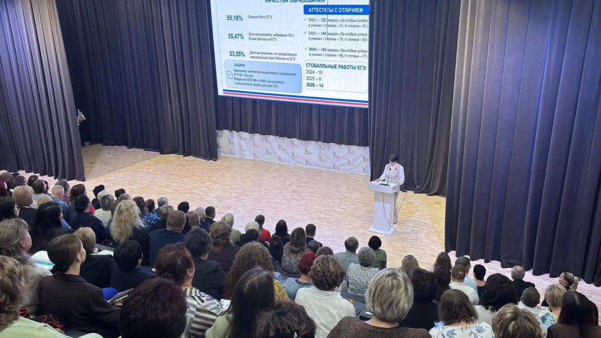 Августовское совещание педагогических работников г. Горно-Алтайска. Пленарное заседание состоялось в школе № 7. Здесь собрались учителя, преподаватели, воспитатели, педагоги дополнительного и дошкольного образования Августовское совещание педагогических работников г. Горно-Алтайска. Пленарное заседание состоялось в школе № 7. Здесь собрались учителя, преподаватели, воспитатели, педагоги дополнительного и дошкольного образования