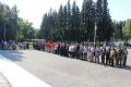 Сегодня в мемориальном комплексе «Парк Победы» состоялось мероприятие, посвящённое Дню танкиста