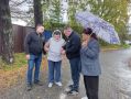Глава Майминского района Петр Громов провел рабочую планёрку в селе Соузга