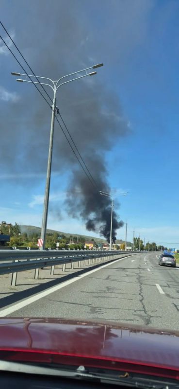 Пожар в Карлушке. Фото от подписчика Пожар в Карлушке. Фото от подписчика