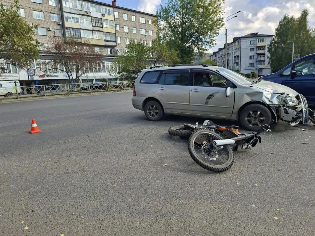 В Горно-Алтайске произошло очередное ДТП с несовершеннолетним мотоциклистом В Горно-Алтайске произошло очередное ДТП с несовершеннолетним мотоциклистом