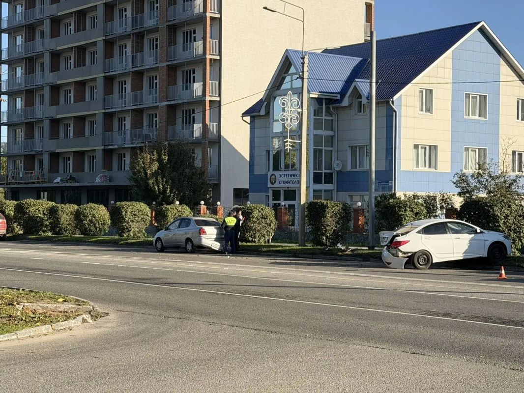 ДТП на Коммунистическом проспекте в районе Кирзавод ДТП на Коммунистическом проспекте в районе Кирзавод