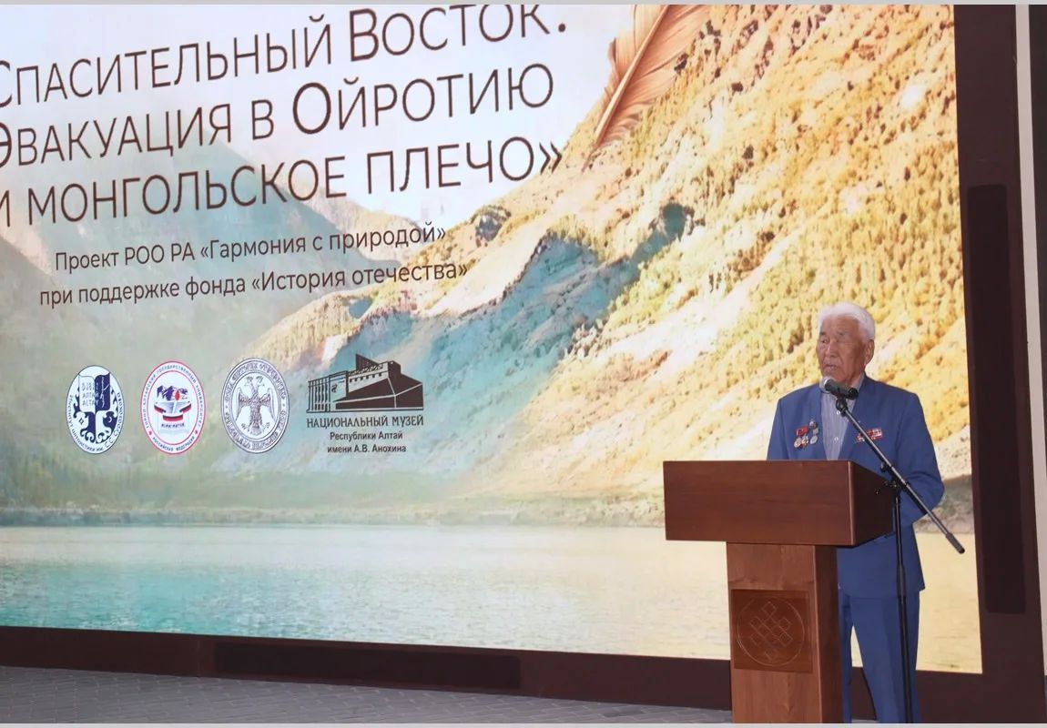 В Национальном музее имени А. В. Анохина презентовали передвижную выставку «Спасительный Восток: эвакуация в Ойротию и монгольское плечо» В Национальном музее имени А. В. Анохина презентовали передвижную выставку «Спасительный Восток: эвакуация в Ойротию и монгольское плечо»