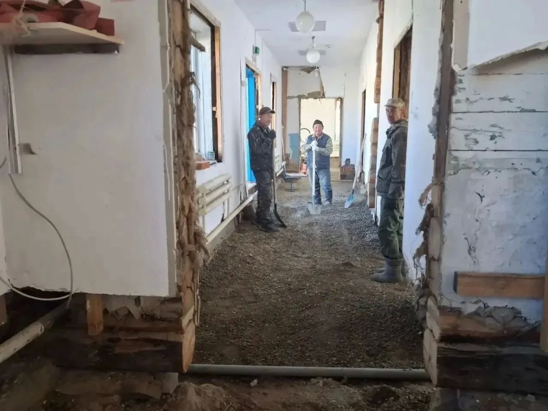 В Джазаторе стартовал капремонт детского сада раньше срока