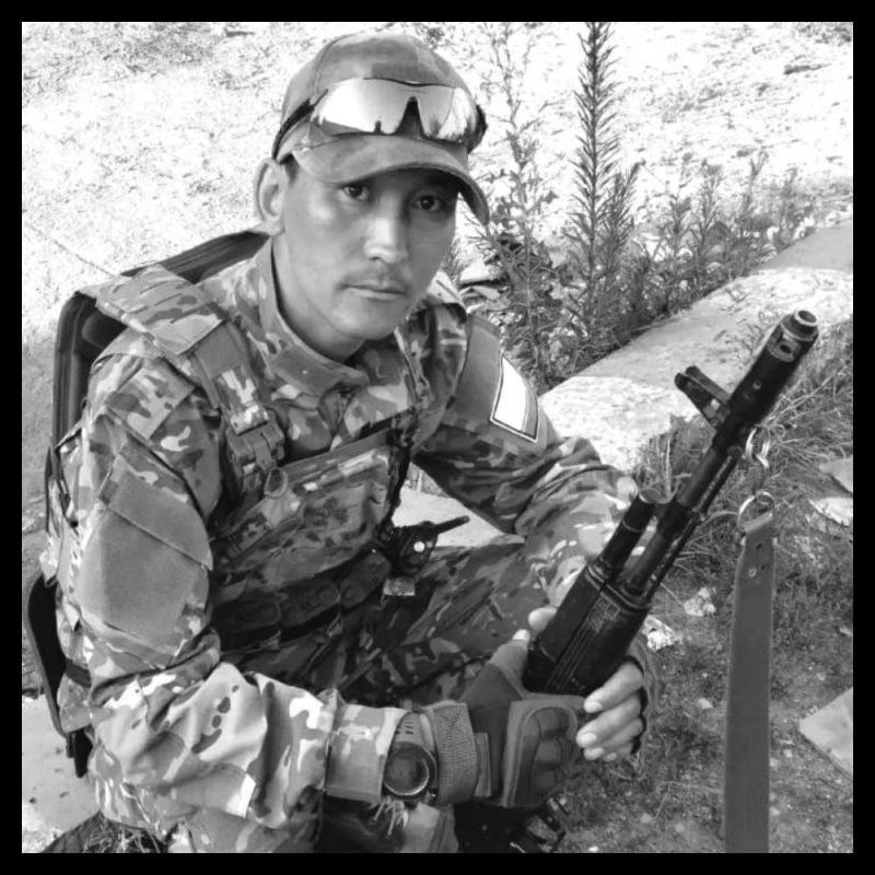В ходе специальной военной операции погиб военнослужащий из Республики Алтай Вадим Константинович Сартаков
